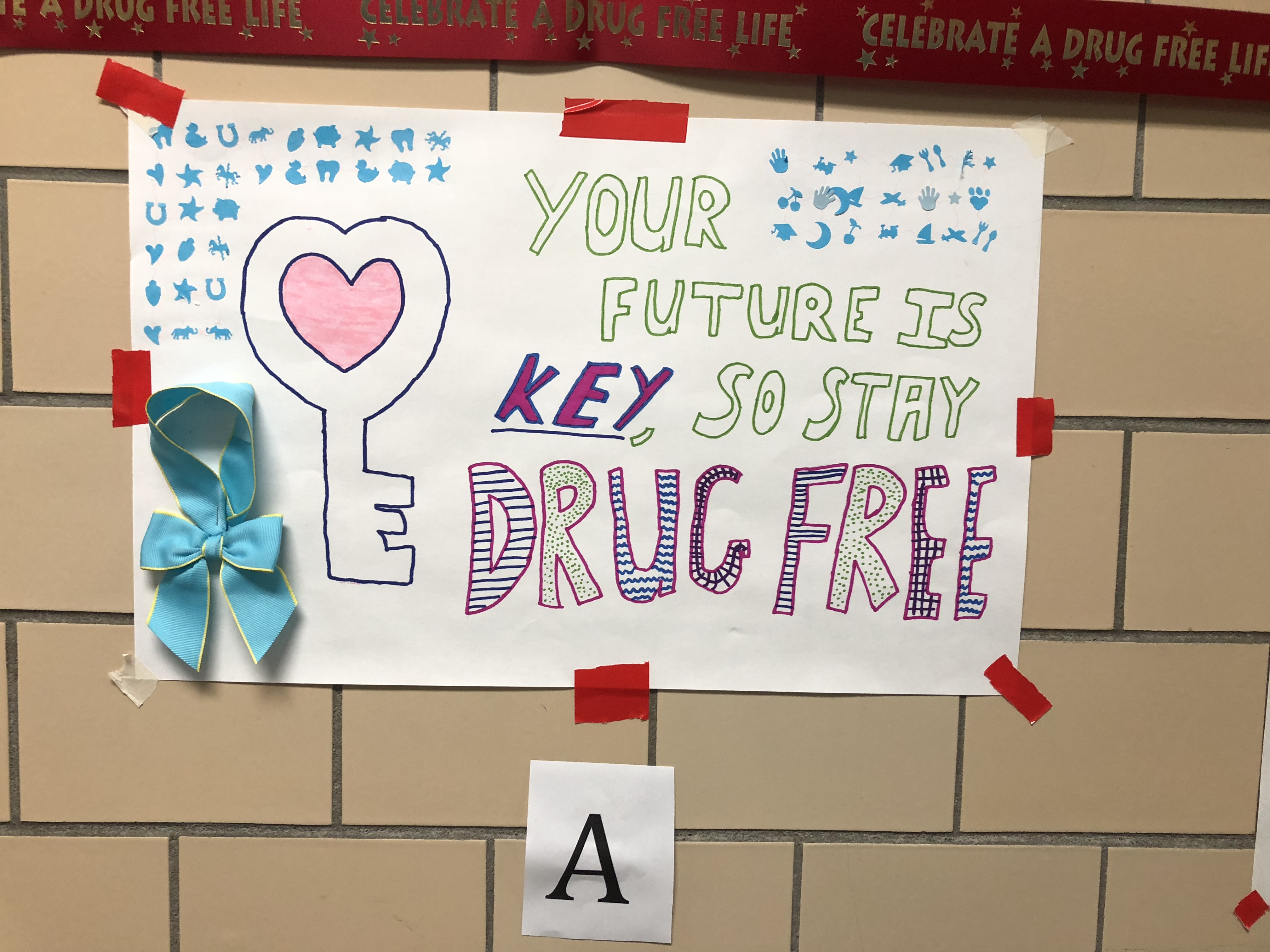 winning drug free posters